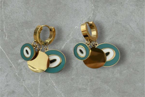 Golden Gaze Earrings